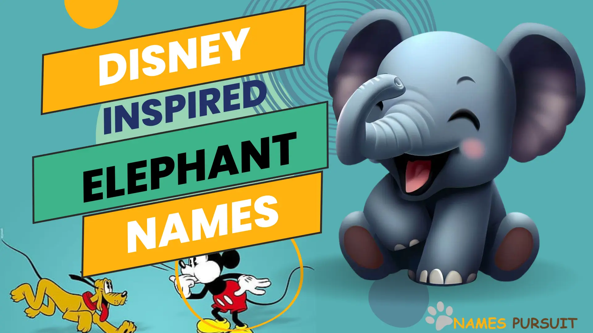 Disney Inspired Elephant Names 