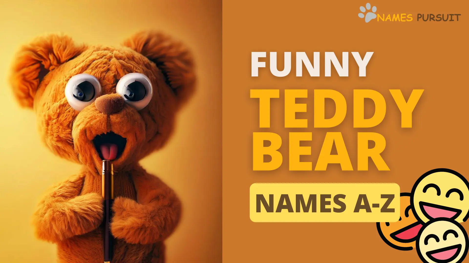 Funny Teddy Bear Names A-Z