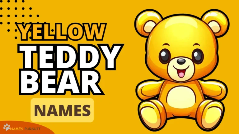 60+ Yellow Teddy Bear Names – Cheerful Ideas