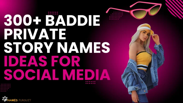 300+ Baddie Private Story Names Ideas for Social Media