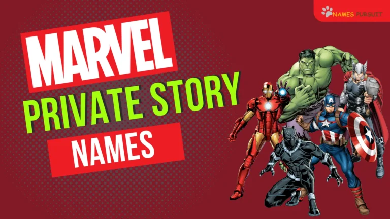 120+ Marvel Private Story Names for Snapchat & TikTok