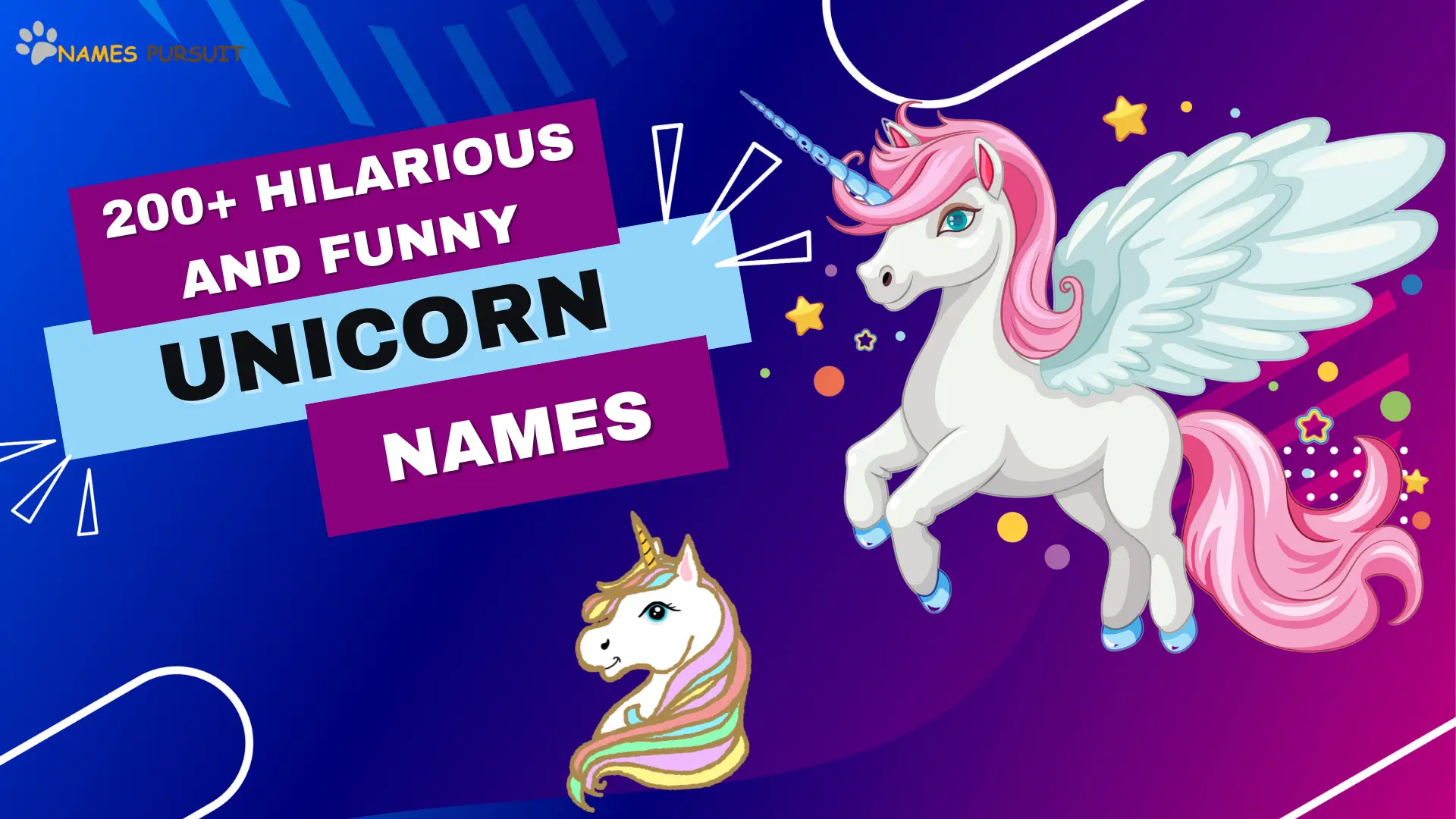 200+ Hilarious and Funny Unicorn Names