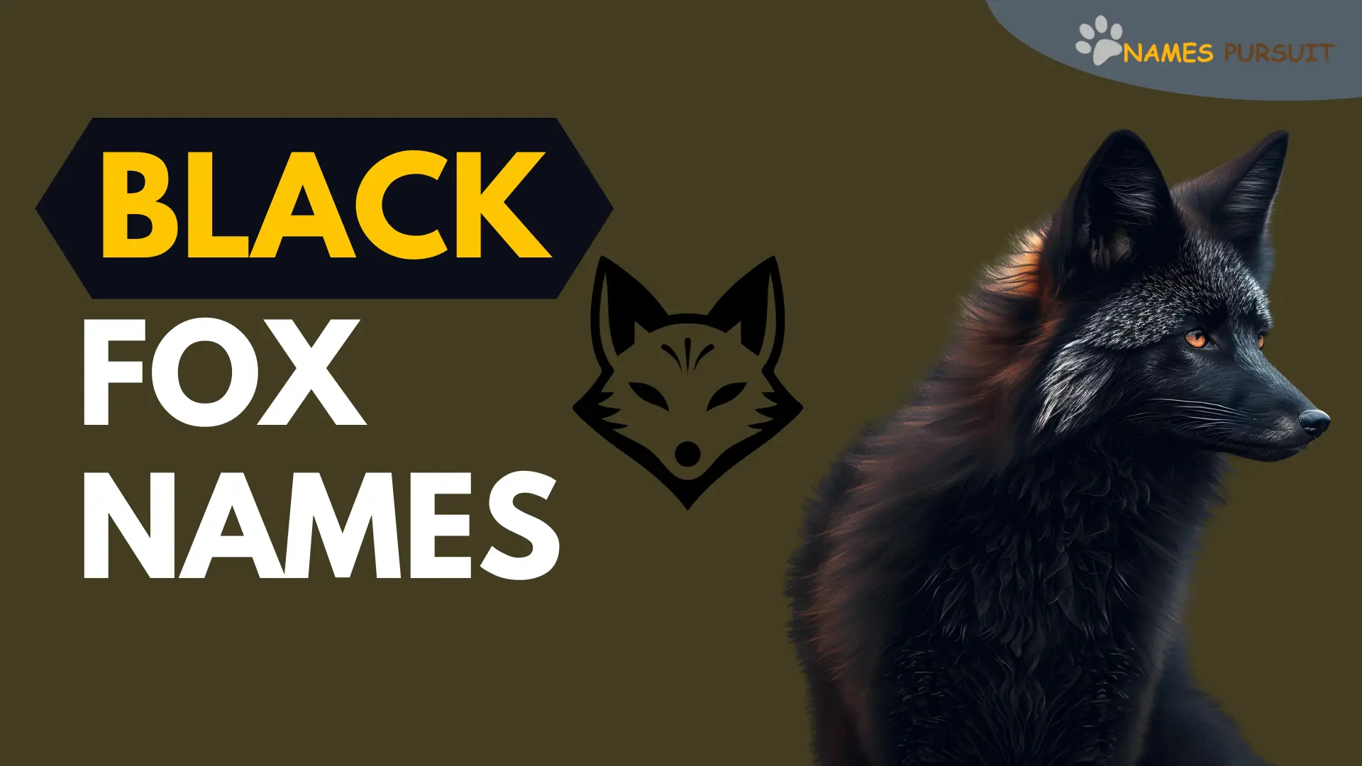 Black Fox Names