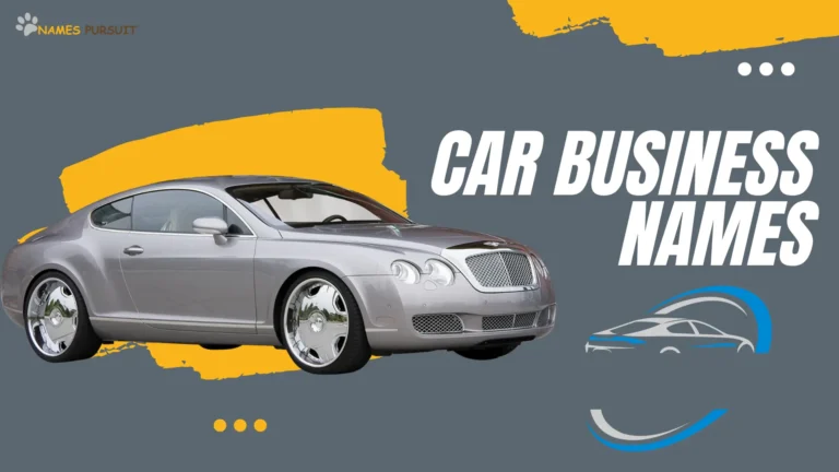 Car Business Names [650+ Creative & Cool Ideas]