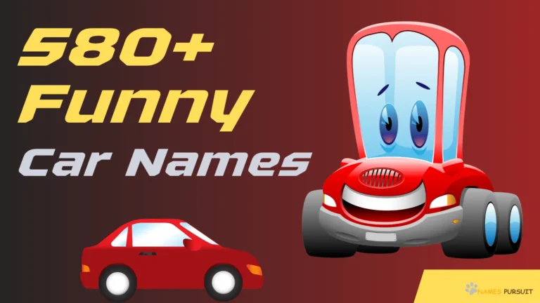 580+ Funny Car Names [Giggly Naming Ideas]