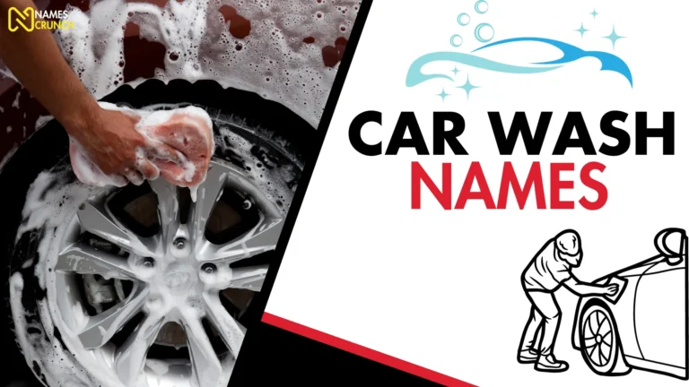 Car Wash Names [500+ Unique Business Ideas]