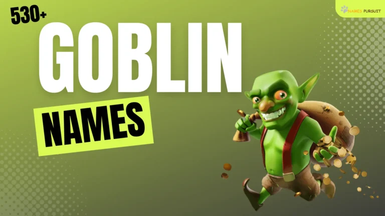 530+ Goblin Names [Unique, Cute, & Funny Ideas]