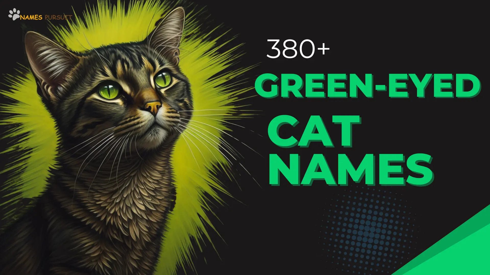 Green-Eyed Cat Names