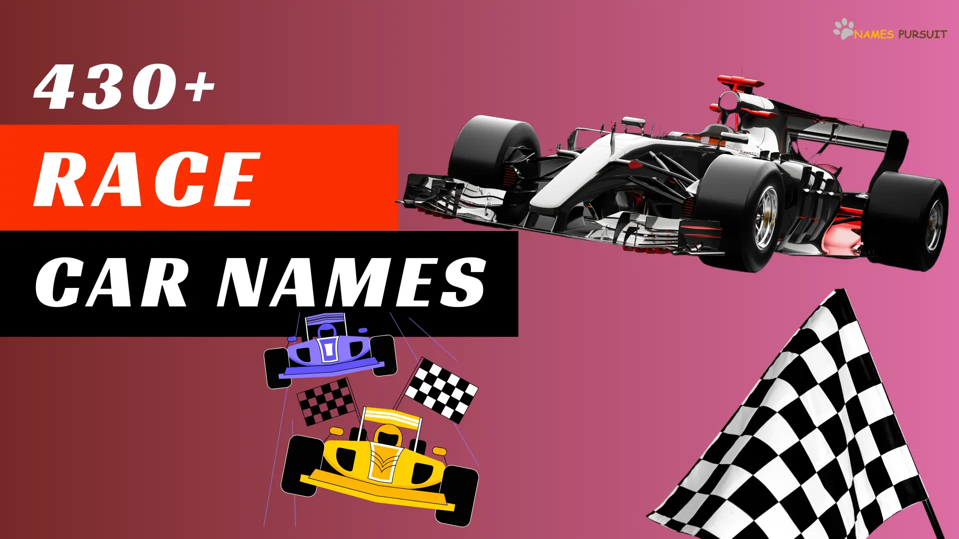 Race Car Names-names pursuit