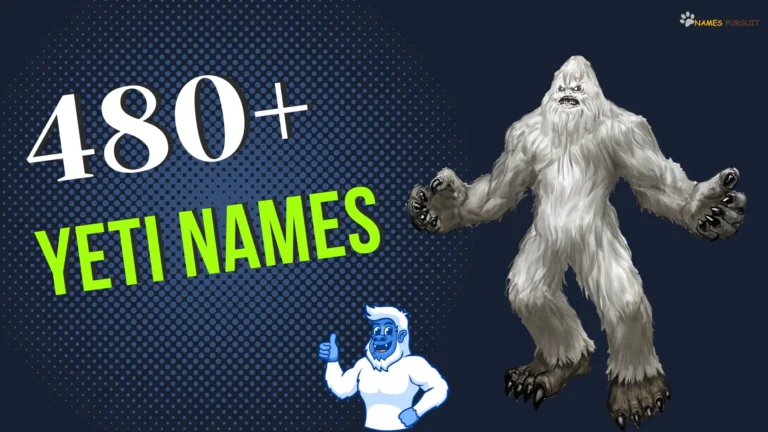 480+ Yeti Names [Cute, Funny, & Cool Naming Ideas]