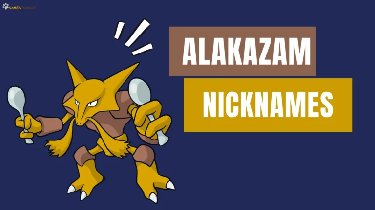 300+ Cool, Bold & Magical Alakazam Nicknames