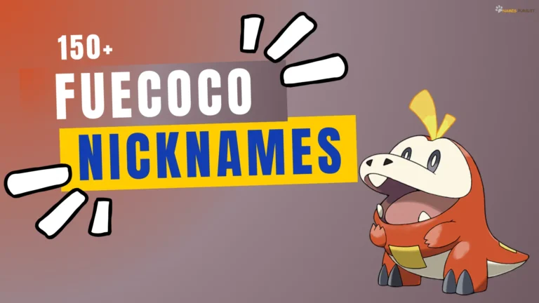150+ Fuecoco Nicknames (Cool & Cute Ideas)