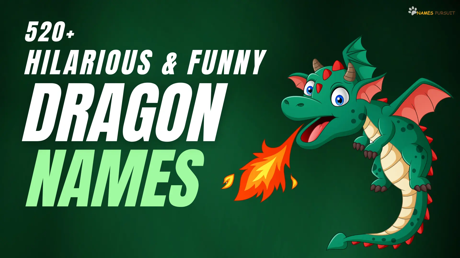Hilarious & Funny Dragon Names