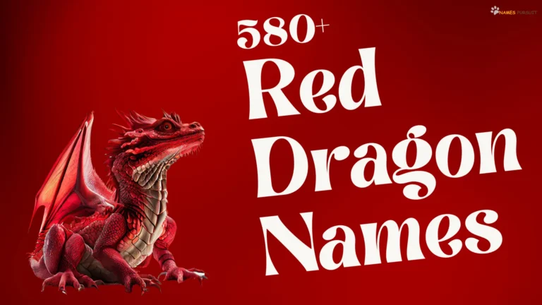 580+ Red Dragon Names (Cool, Funny, & Badass Ideas)